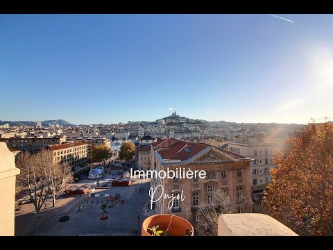 Hotel de ville 13002 - Studio de 24 m2 climatisé avec balcon – visite virtuelle