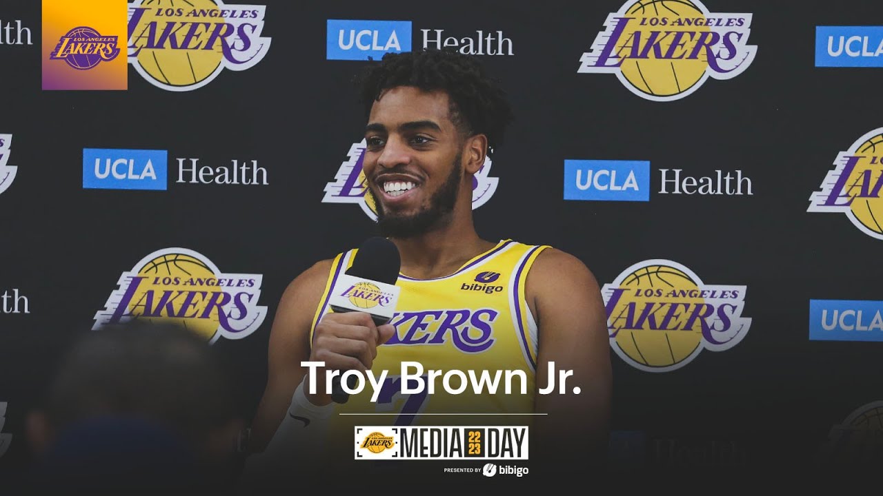 Media Day 2022: Troy Brown Jr. - YouTube