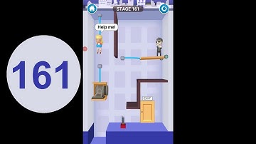 Rescue Cut Level 161 [2021] [HD] rescue cut rope puzzle