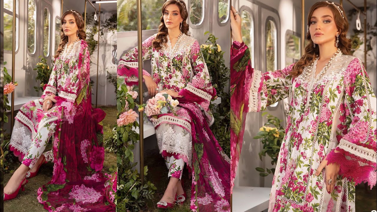Embroidered Silk Suit | MPT-2702-B
