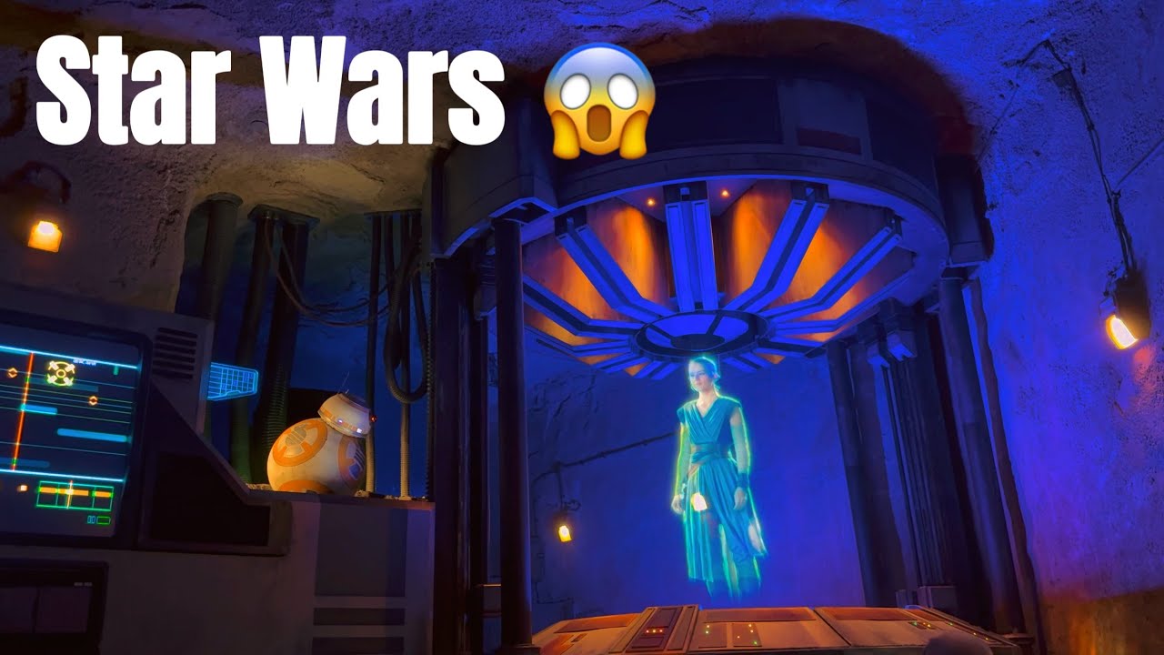 ☄️[4K] Внутри аттракционов Star Wars Battle 🚀 Rise of the Resistance 🌌 Hollywood Studios | Disney...