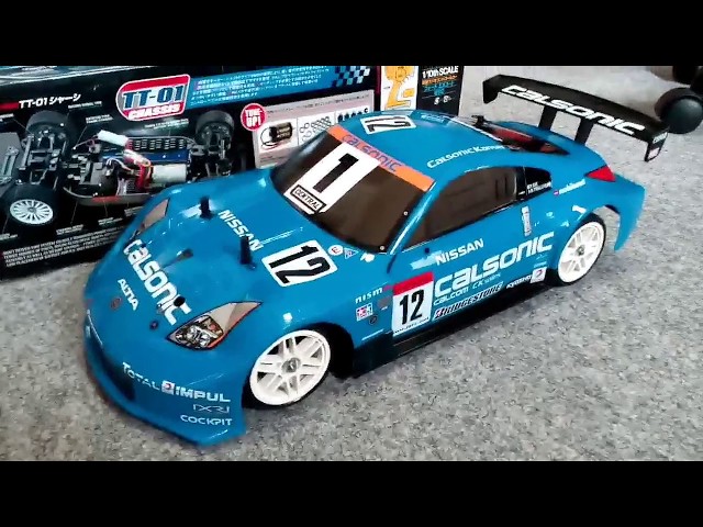 タミヤカルソニックIMPUL Zのホビーラジコンカー - YouTube