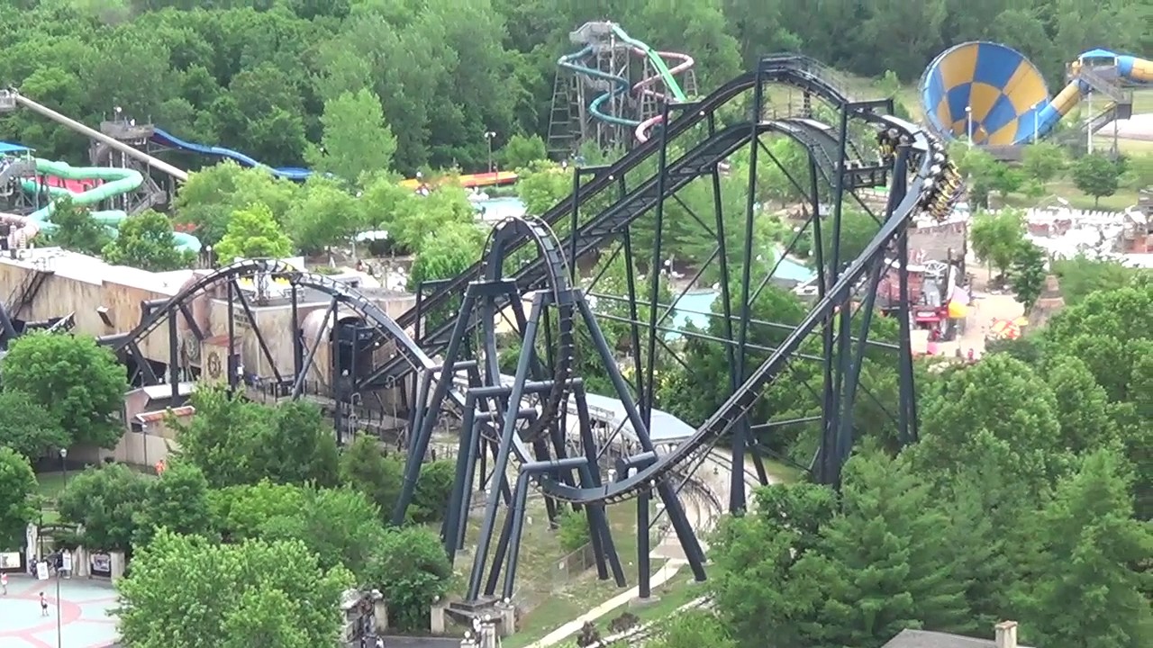 Batman the Ride Off-Ride @ Six Flags St. Louis - YouTube