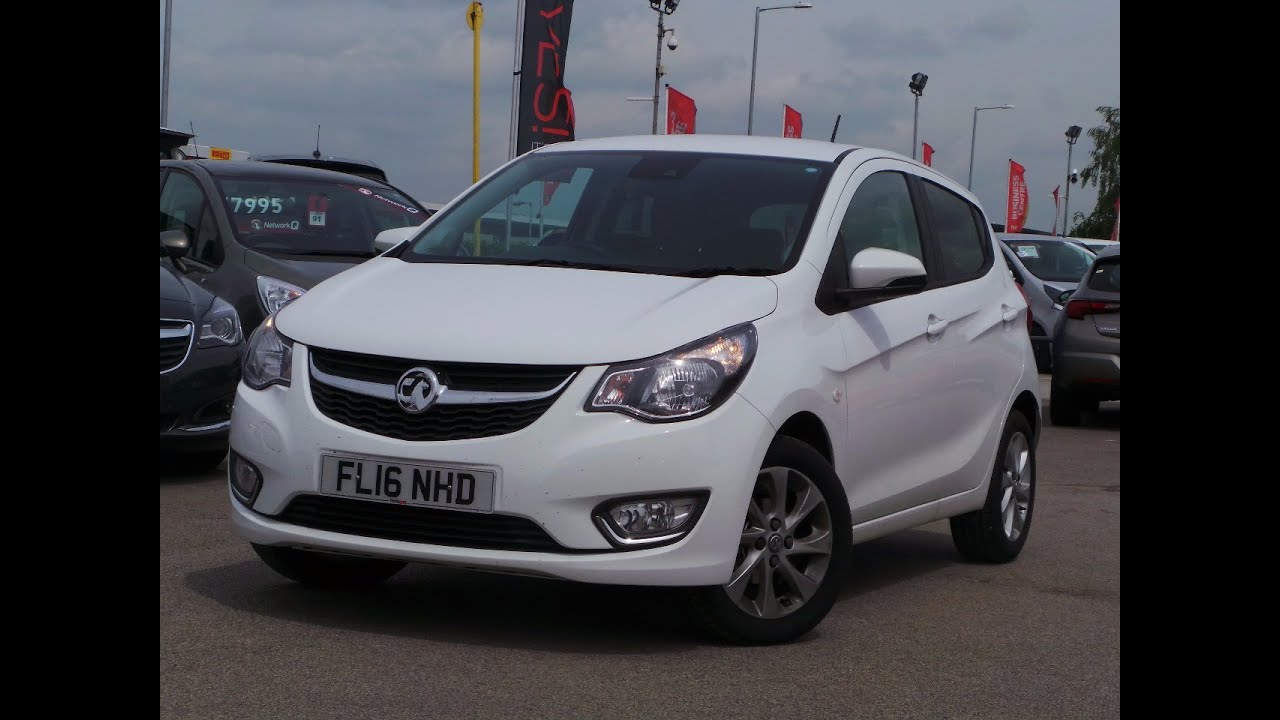 2016 16 Vauxhall Viva 1.0 12v Sl 5dr Inc Alloys - in white - YouTube