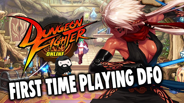 Playing Dungeon Fighter Online For The First Time