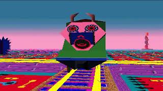 LSD Dream Emulator, except OBS didn't record my voice, what makes it even creepier.