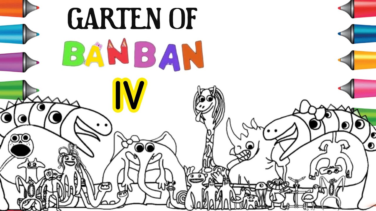 Карта оф бан бан. Garten of Banban Chapter 4 раскраска. Garten of ban ban 7. Garten of Banban 7 раскраски. Раскраска Banban 6.