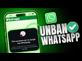 I Recovered My Banned WhatsApp Account (2025) — Step-by-Step Method