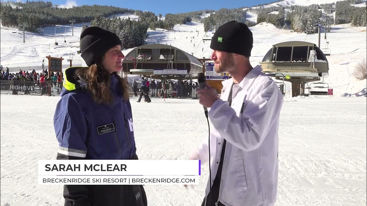 Sarah Mclear Breckenridge Opening Day 2023 YouTube