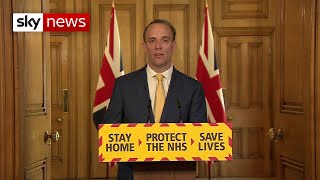 Raab gives update on Boris Johnson's health: 'He's a fighter'