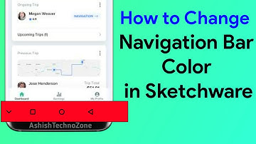 How to Change Navigation Bar color in Sketchware, sketchware me navigation bar color change kare