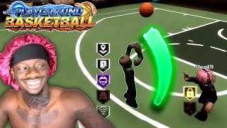 I'm UNSTOPPABLE On Roblox Playground Basketball...