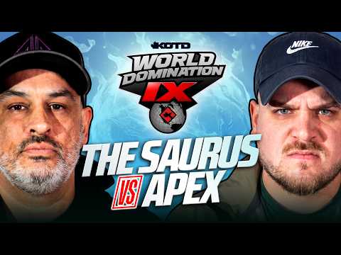 THE SAURUS vs APEX - KOTD x WD9 (FULL BATTLE)