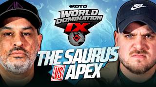 THE SAURUS vs APEX - KOTD x WD9  (FULL BATTLE)