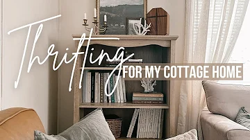 Thrifting for my Cottage Home | Thrift with me Thursday