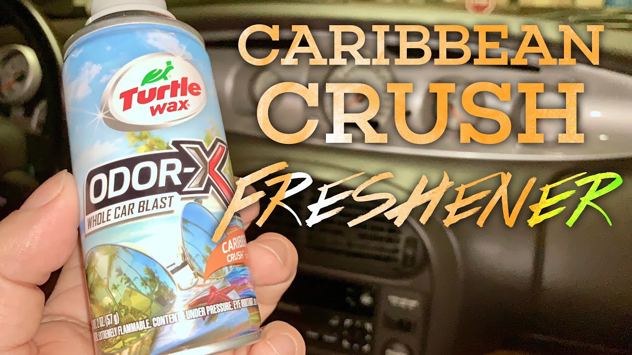 How To Freshen Your Car with Turtle Wax Power Out Odor-X Caribbean