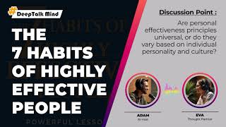 The 7 Habits EXPOSED: Do They Work for Everyone or Just a Myth?