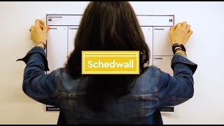 Schedwall - The Whiteboard Planner That Organizes + Inspires