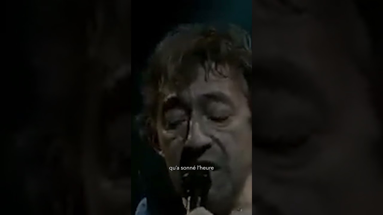 Je suis venu te dire que je m'en vais ♫♪  #sergegainsbourg