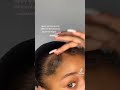 💙💜Edges tutorial for natural hair|| Tiktok@itslianna.s