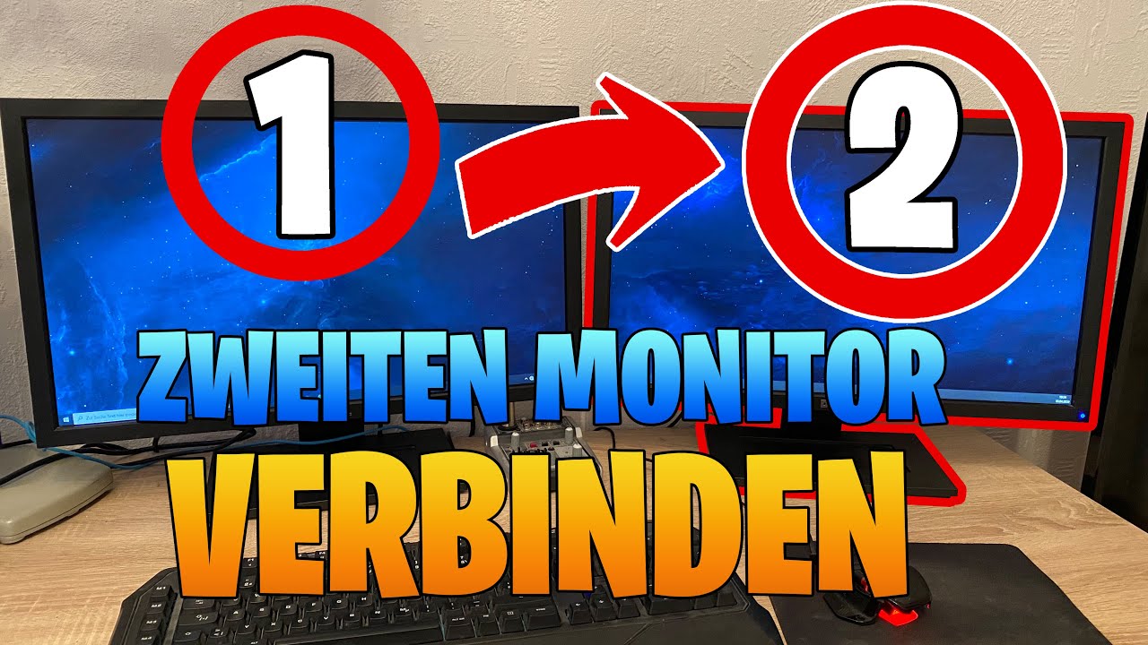 MEHRERE Monitore an EINEM PC anschließen und einrichten | Windows 7, 8