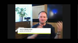 Digital Media and Computer Human Interaction - Prof. Dr. Seabstian Möller