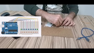 Arduino Kara Şimşek Devresi Nasıl Yapılır | Kayar Led Projesi