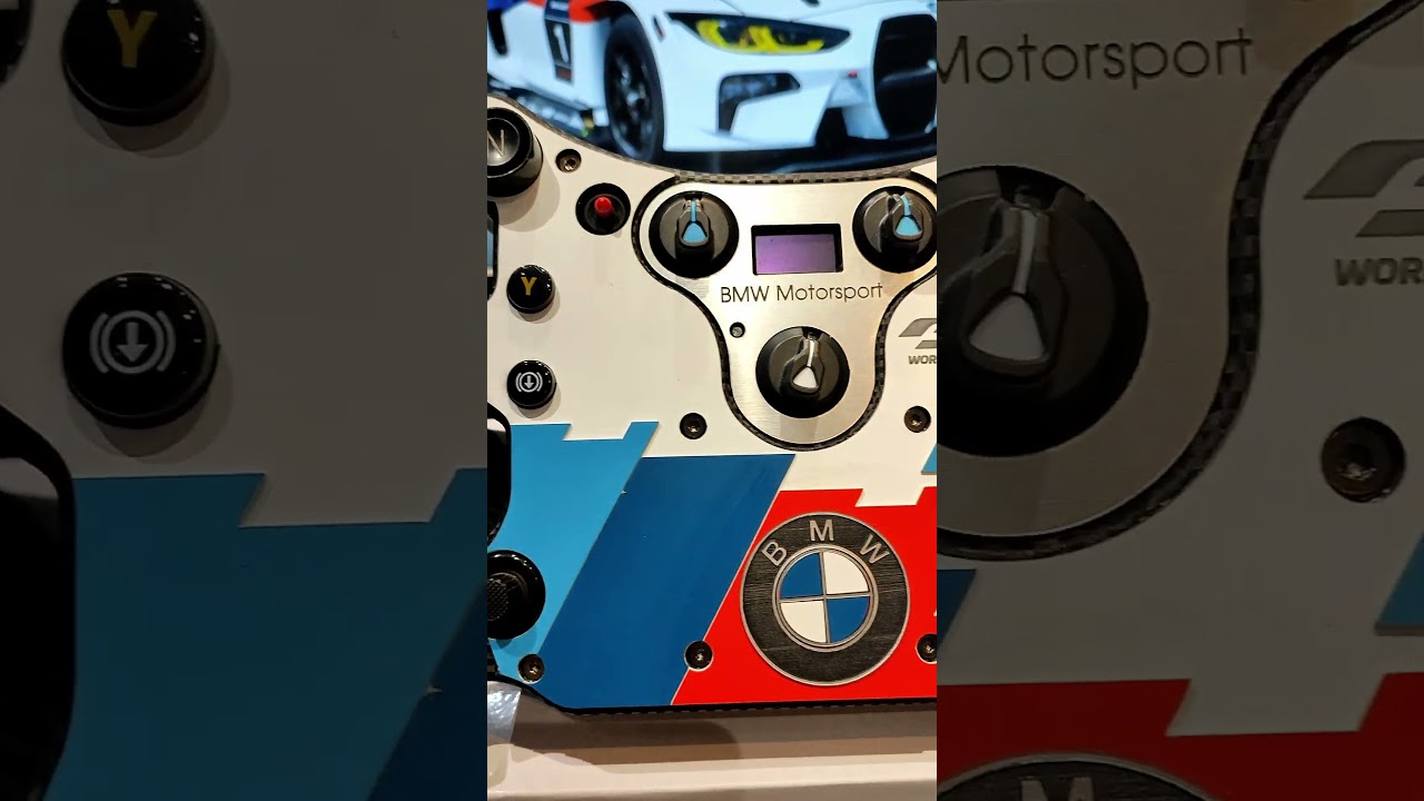 Sticker BMW for Fanatec McLaren  GT3