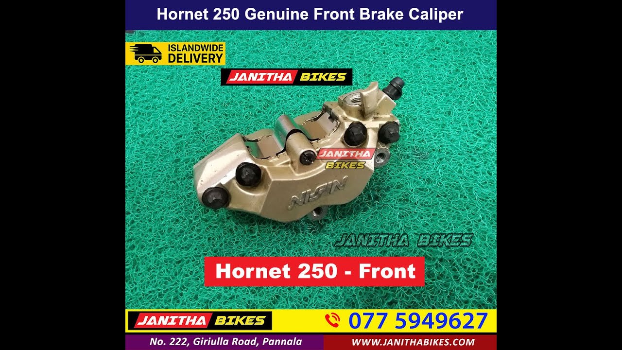 Honda Hornet 250 Genuine Front Brake Caliper | JANITHA BIKES | Japan Motorcycle SparePart -Sri Lanka