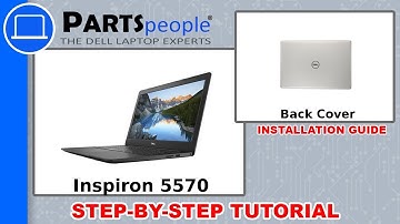 Inspiron 15-5570 W/ DVD Drive (P75F001) Back Cover How-To Video Tutorial