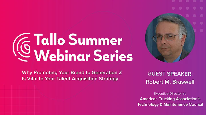 Tallo Summer Webinar Series | Robert Braswell: Ame...