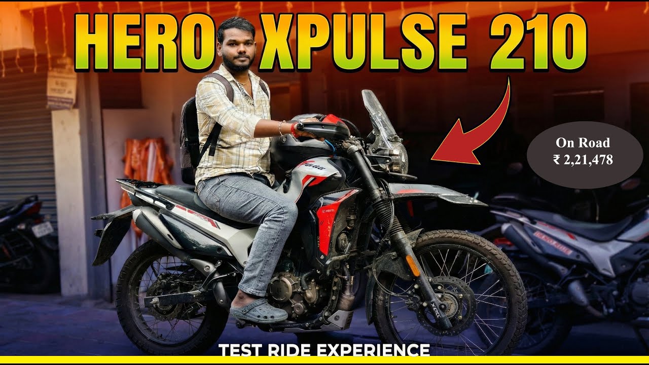 Hero Xpulse 210 Test Ride 🔥ಕನ್ನಡದಲ್ಲಿ | Features, Mileage & On-Road Price. #kannada #motovlog