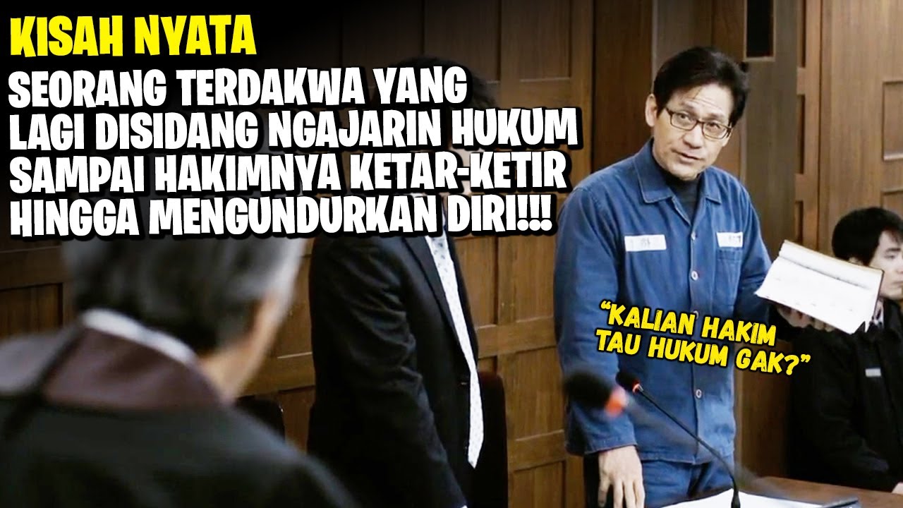 Kisah Nyata - Seorang Professor Matematika Menuntut Hakim Di Persidangannya Sendiri‼️