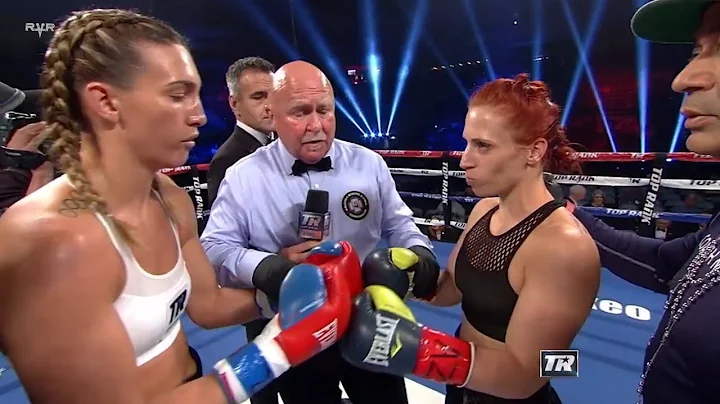 Mikaela Mayer stops Allison Martinez in round 3
