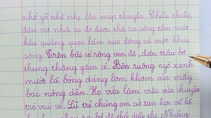 Viết một đoạn văn tả dòng sông lớp 5 năm 2024