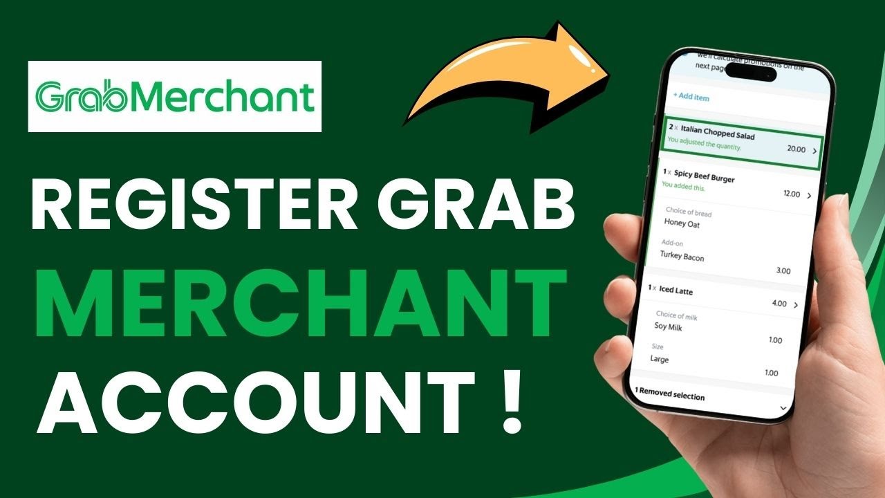 How to Register Grab Merchant | Apply Grab Merchant ! EASY GUIDE - YouTube