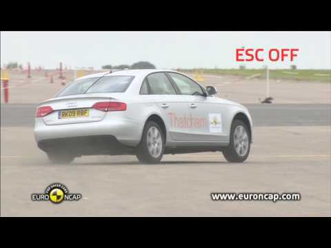 Euro NCAP | Audi A4 | 2009 | ESC test