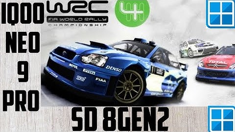 WRC 4 With Settings Winlator 7.1.3 Glibc Android Emulator Iqoo Neo 9 Pro Snapdragon 8Gen2