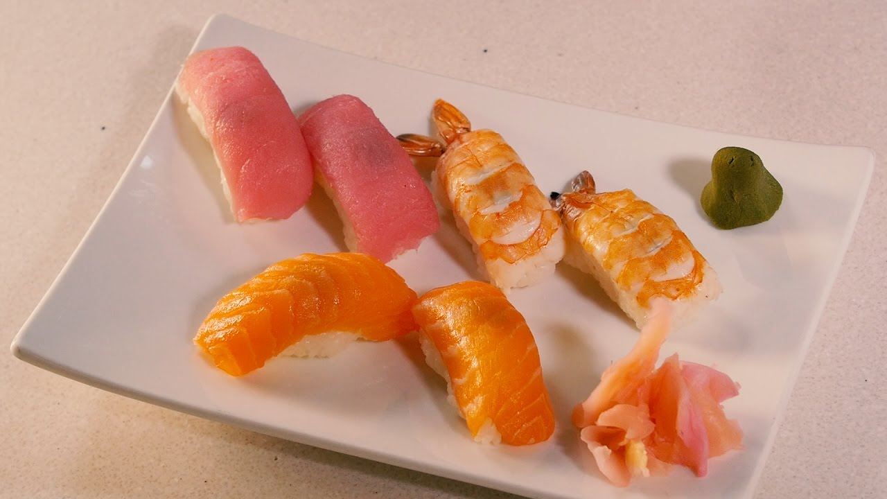 How to make nigiri three ways, plus how to shuck an oyster - YouTube