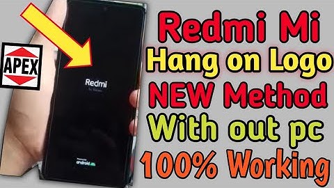 All Mi REDMI Hang on Logo problem Flashing / HARD rest / redmi go BY #Apex_Mobile_Repairing