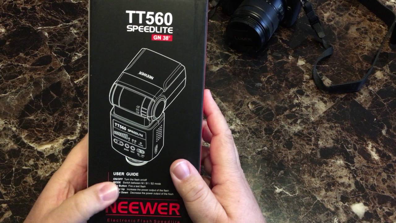 Neewer TT560 Flash In-depth Review