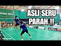 Backhand smashnya bisa ditiru nih tarkam seru penantang muda unjuk gigi