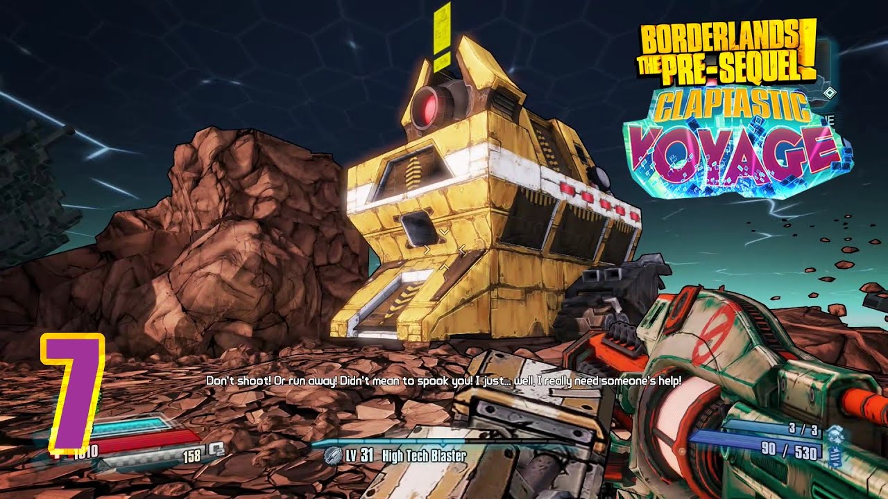 Borderlands The Pre Sequel 邊緣禁地前傳 DLC Claptastic Voyage Part 7 和平機器
