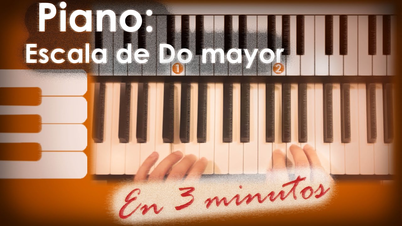 Cómo tocar la escala de Do Mayor | Piano en 3 minutos - YouTube