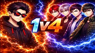 INSANE 1v4 CLUTCH vs ELITE PLAYERS! 🔥 Pro Gameplay Highlights | Garena Free Fire