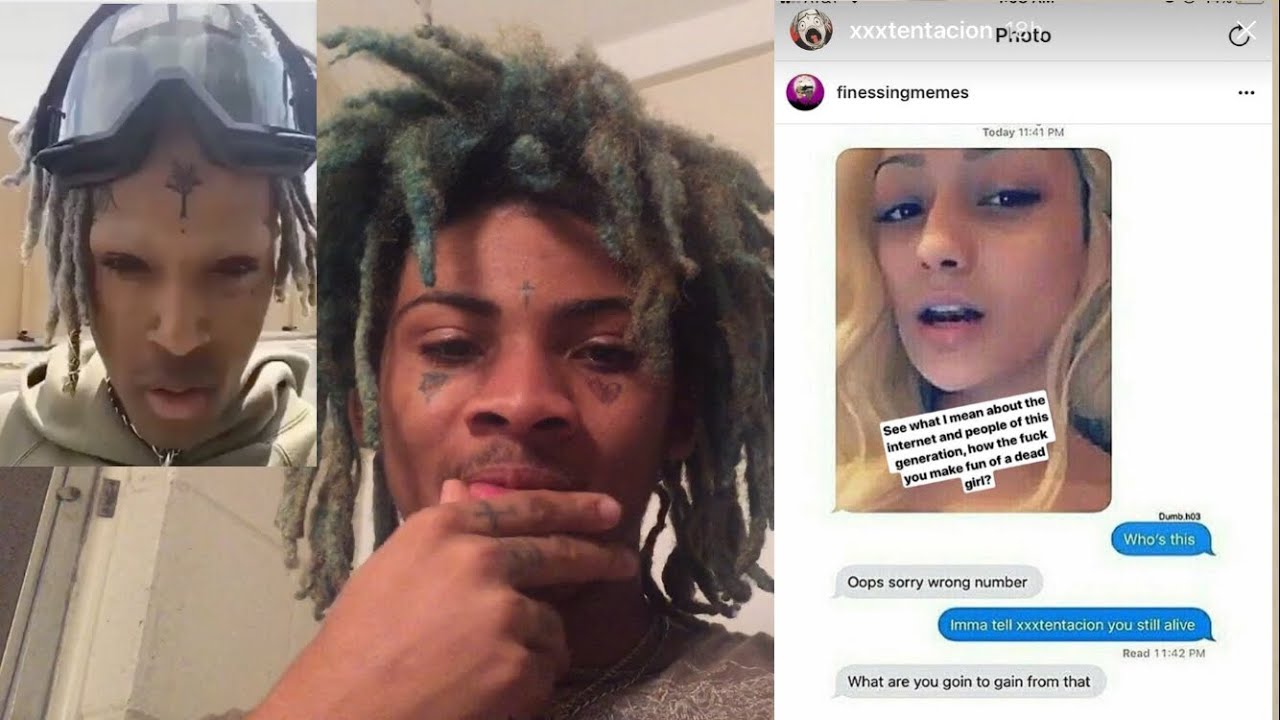 Xxxtentacion Shares Dark Meme About Jocelyn Flores Youtube