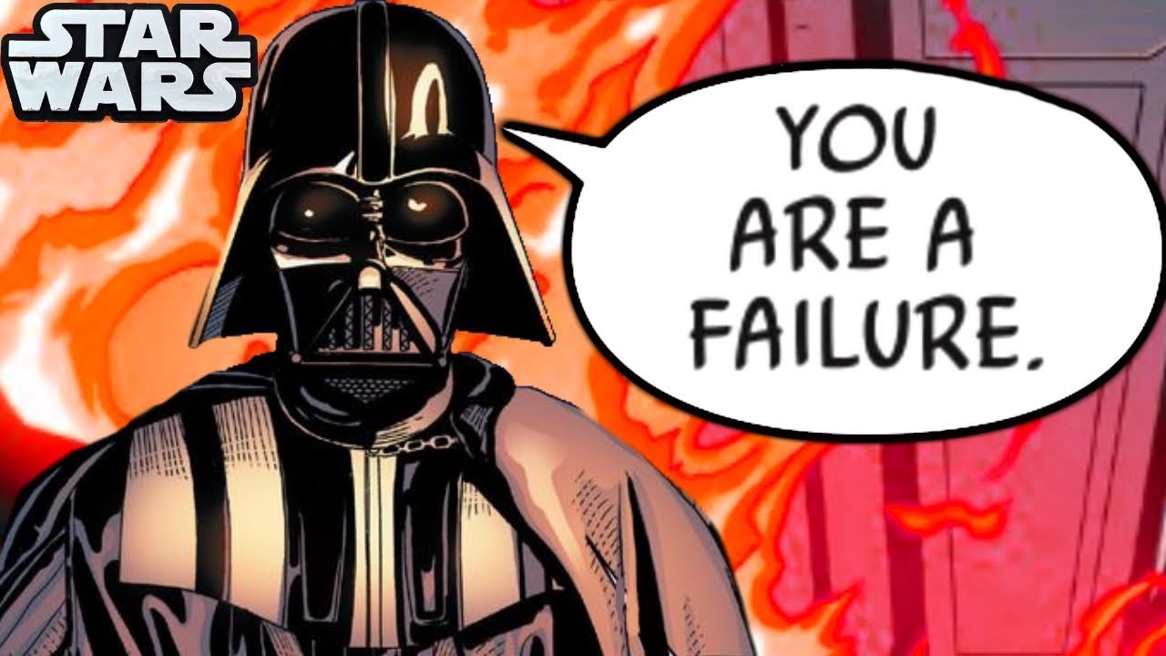 Darth Vader CALLS Obi Wan A FAILURE CANON Star Wars Comics darth-vader-calls-obi-wan-a-failure-canon-star-wars-comics