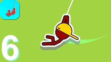 Stickman Hook Levels 63-75 Walkthrough Part 6 / Android iOS Gameplay HD