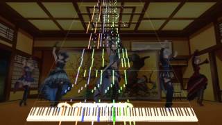 デレステ - 命燃やして恋せよ乙女 ピアノ アレンジ (Inochi moyashite koiseyo otome piano remix)