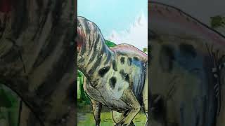 Saurophaganax drawing #easydrawingjw #howtodrawdinosaur